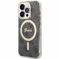 Guess IML 4G MagSafe ümbris jaoks iPhone 15 Pro - must