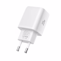 Tech-Protect NCA20 PD 20W QC3.0 USB-A / USB-C Wall Laadija - valge