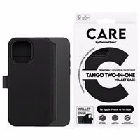 CARE by PanzerGlass Feature Tango 2in1 Wallet MagSafe Ümbris jaoks iPhone 16 Pro Max - Must