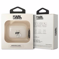 Karl Lagerfeld KLAPHNCHTCT Airpods Pro cover läbipaistev Ikonik Choupette