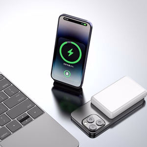 Dudao K14S magnetiline 20W 5000mAh 1x USB-A 1x USB-C valge akupank