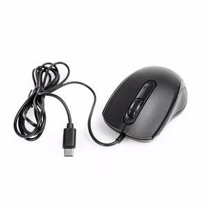 Hiir Omega OM441BC optiline USB-C, must pärl
