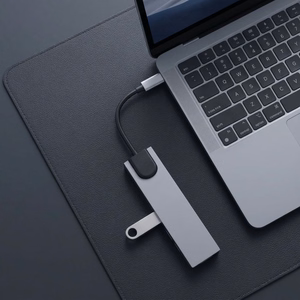 Tech-Protect HB09 USB jaotur 8in1 TYPE-C + USB-A 3.0 + USB-C 3.0 + HDMI 4K 60HZ + SD/TF + PD100W + RJ45 1000 MB/S - hall