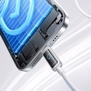 USB-kaabel Joyroom S-A55 USB-A Lightning 3A 1.2m valge