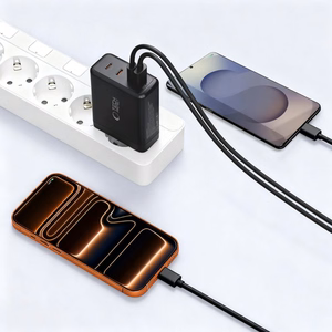 Tech-Protect NC140W-GAN 4-portiline 140W seinalaadija - must