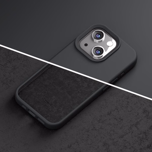 Etteri Silikoon Ümbris jaoks iPhone 15 6,1" must