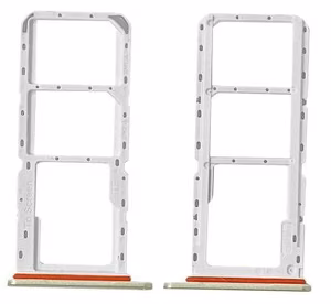 SIM card holder Samsung A14 5G A146 Roheline original (service pack)