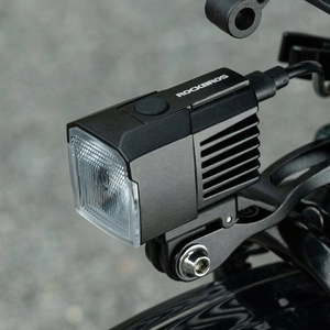 Rockbros RHL1600 jalgratta esituli, 1600lm välise USB-C-toiteallikaga – värv: must