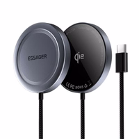 Juhtmevaba laadija Essager "ES-WC11" Qi2 must 15W