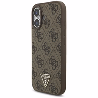 Guess 4G Strap Triangle Logo MagSafe ümbris jaoks iPhone 17 - brown