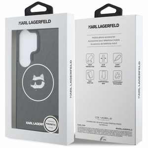 Karl Lagerfeld ümbris IML Repeated Choupette MagSafe Samsung Galaxy S26 Ultra jaoks must