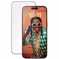 PanzerGlass Ceramic Protection ceramic glass jaoks iPhone 15 Pro Max with positioner