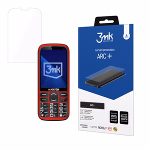 Aligator A830 Senior – 3mk ARC+ telefoni ekraanikaitse
