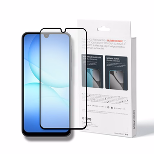 Crong 3D Armour Glass Lite kogu pinnaga liimuv karastatud klaasist ekraanikaitse Samsung Galaxy A16 / A17 / A26 telefonile