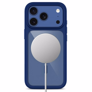Tech-Protect MagOne MagSafe CC ümbris 2 karastatud klaasiga mudelitele iPhone 18 Pro Max / 17 Pro Max, läbipaistev tumesinine