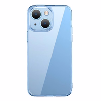 Baseus SuperCeramic läbipaistva klaasi ümbris ja karastatud klaasi komplekt iPhone 14 Plus'ile