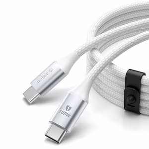 Orico CDX 100W 5A Toide Delivery USB-C - USB-C 1m Kaabel - valge