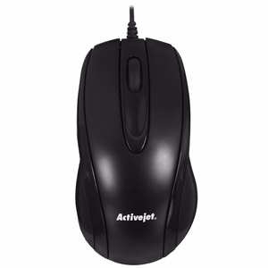 Activejet AMY-083 juhtmeline USB hiir (optiline; 1000 DPI; must)