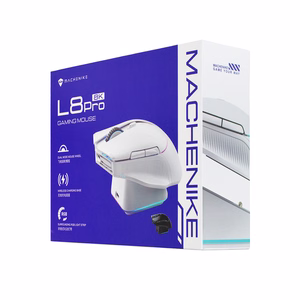 Machenike L8 Pro Juhtmevaba mänguhiir koos Laadimisalus - must