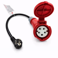 Adapter Reach CEE 16A 400V 220V Schuko