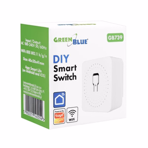 GreenBlue GB739 – süvistatav Wi-Fi nutirelee, 16 A