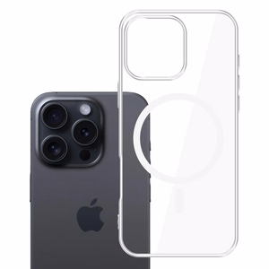 Ümbris 3mk Clear MagCase Apple iPhone 16 Pro