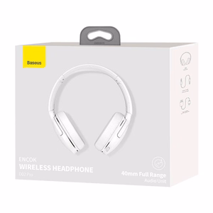 Baseus Encok Wireless headphone D02 Pro (valge)