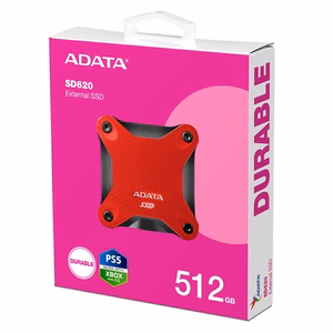 ADATA SD620 512 GB punane