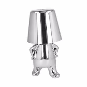 Night lamp hõbedane Man disain F