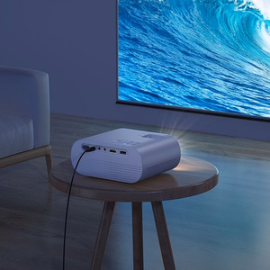 HD Ready projektor Hoco Wi-Fi Bluetooth 720P DT1 valge