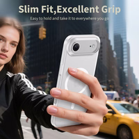 Tech-Protect MagFlex MagSafe Ümbris jaoks iPhone 17 Air - Clear Matt