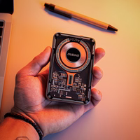 Dudao TGK1 elektripank koos MagSafe juhtmevaba laadijaga 20W 10000mAh must (TGK1-must)