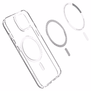Spigen Ultra Hybrid Mag ümbris MagSafe'iga iPhone 13-le - valge