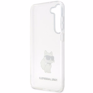 Karl Lagerfeld KLHCS23MHNCHTCT S23+ S916 прозрачный жёсткий чехол Ikonik Choupette