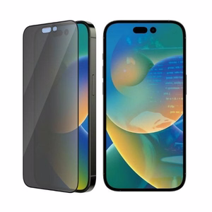 PanzerGlass Ultra-Wide Fit Karastatud klaas Antibacterial Privaatsus with Positioner jaoks iPhone 14 Pro