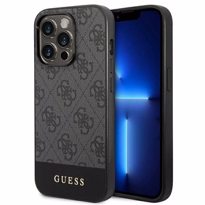 Guess GUHCP14LG4GLGR iPhone 14 Pro 6.1" hall ümbris 4G Stripe Collection