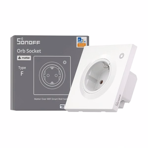 Sonoff WS01TPF-E WiFi Smart Wall Socket (Type F)