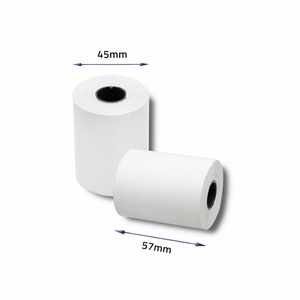 Qoltec 51896 – BPA-vabad termopaberirullid, 57×20 mm, 55 g/m², 10 tk