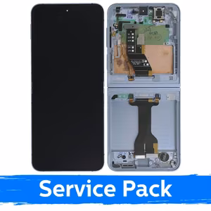 LCD ekraan Samsung Z F741 Flip 6 raamiga / sinine / (Service Pack)