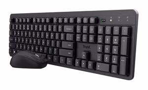 Trust Ody II klaviatuur hiirega juhtmevaba RF QWERTY US English must