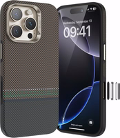 Benks Magnetic Armor Pro Prestige Kevlar 600D Ümbris (Y065) jaoks Iphone 16 Pro (Camera Control Button)