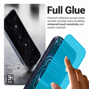 Crong EasyShield 2-Pack karastatud ekraanikaitseklaasid seadmele iPhone 17e / 16e / 14 / 13 / 13 Pro, 2 tk