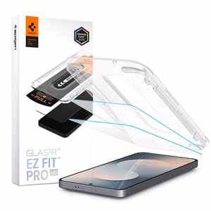 Spigen Glas.tR "EZ Fit Pro" Karastatud klaas 2-pack jaoks Samsung Galaxy S25 FE