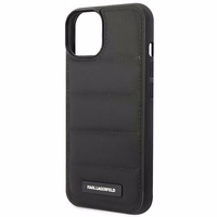 Karl Lagerfeld Puffy Elongated Logo iPhone 14 Ümbris - must