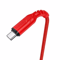 Kaabel USB A to USB C Hoco QC 3A 1 m X59 punane