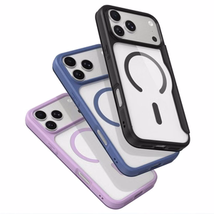 Must DUX DUCIS SKIN X PRO ümbris iPhone 18 Pro / 17 Pro (Open Ring Version) jaoks, ühildub MagSafe'iga