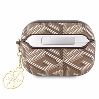 Guess GUAPPGCE4CW ümbris jaoks AirPods Pro - brown GCube Charm
