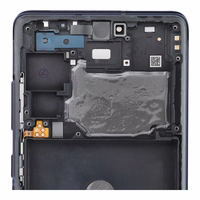 ServicePack LCD Display SAMSUNG S20 FE 4G 5G GH82-24219A sinine