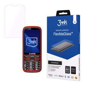 Aligator A830 Senior – 3mk FlexibleGlass telefoni ekraanikaitse