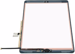 Puuteekraan iPad 10.2 2019 (7. põlvkond)/10.2 2020 (8. põlvkond) koos Home nupuga must ORG